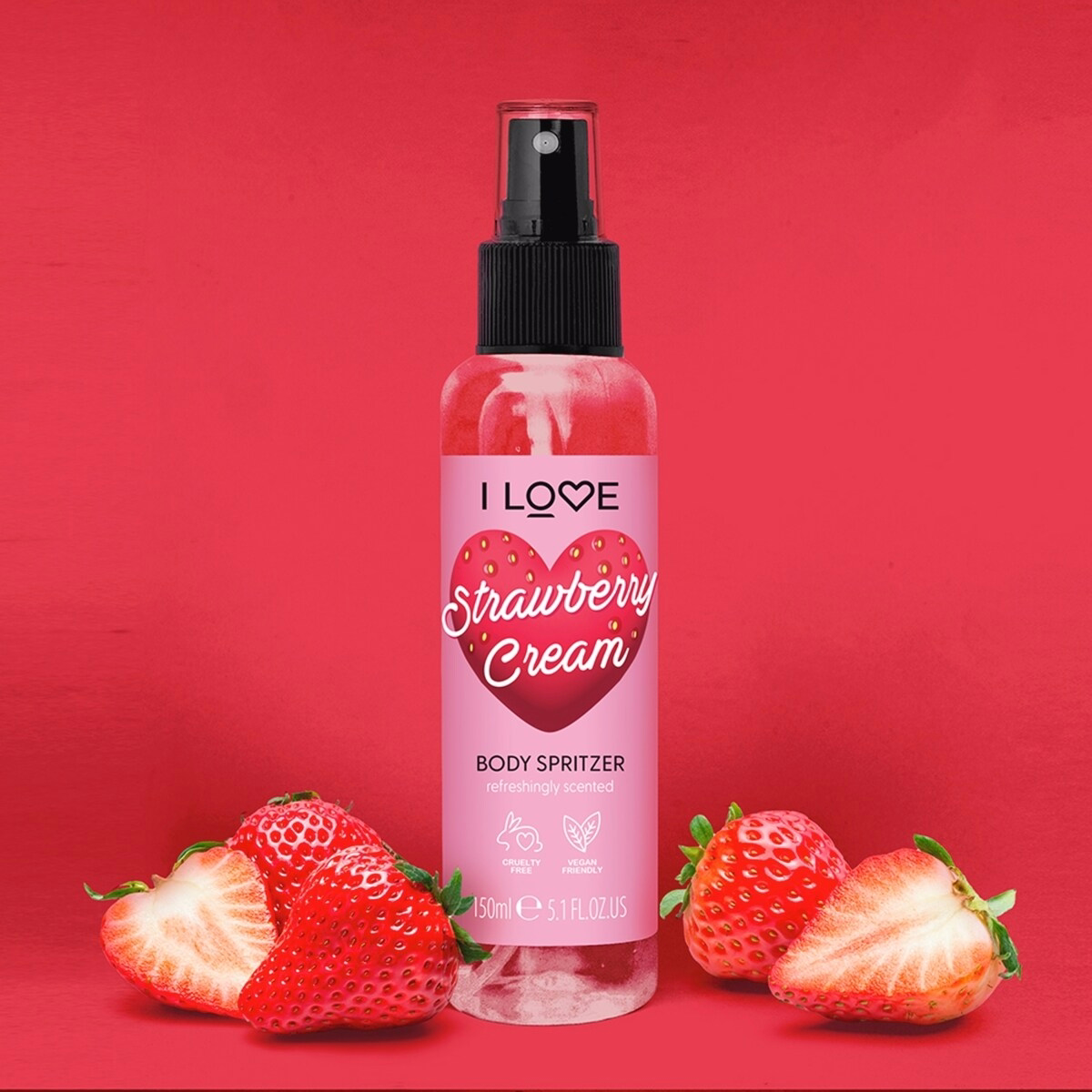 Body Spritzer Strawberry Cream