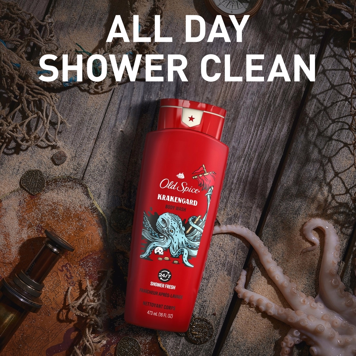 男士沐浴露,Krakengard,長效泡沫 男士沐浴露,Krakengard,長效泡沫