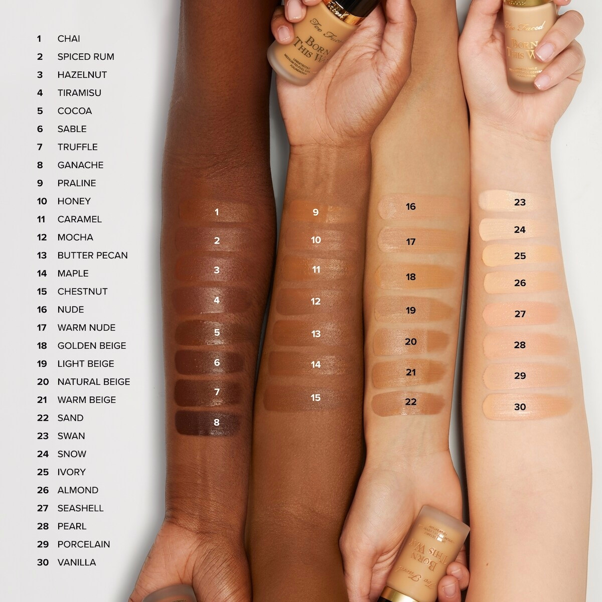 Fondation Born This Way - Warm Beige Fondation Born This Way - Warm Beige