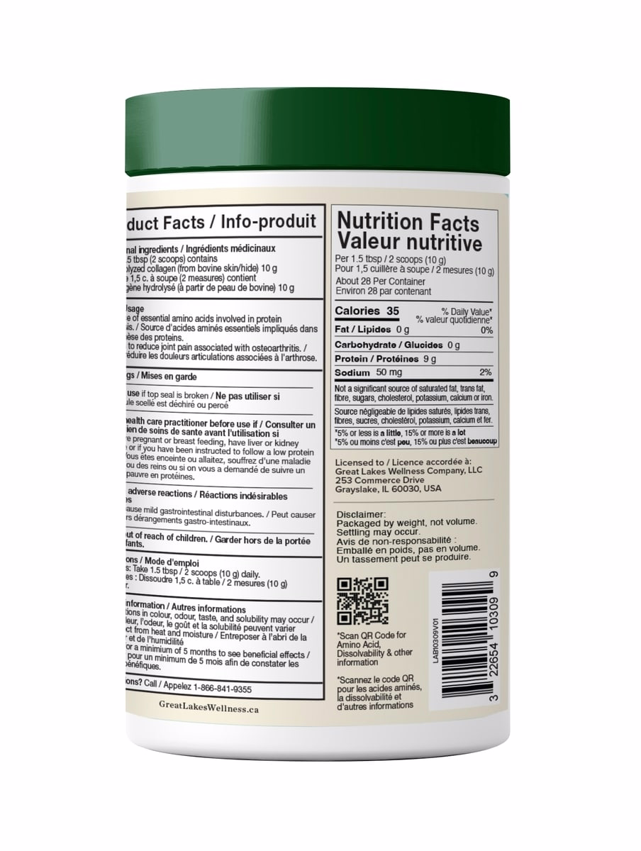 Bovine Collagen Peptides Unflavoured Bovine Collagen Peptides Unflavoured