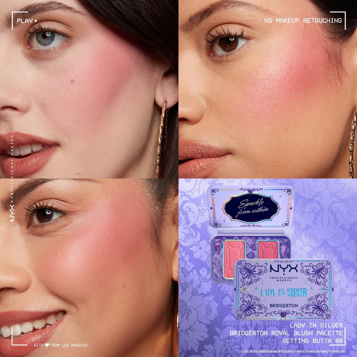 Bridgerton Royal Blush Palette