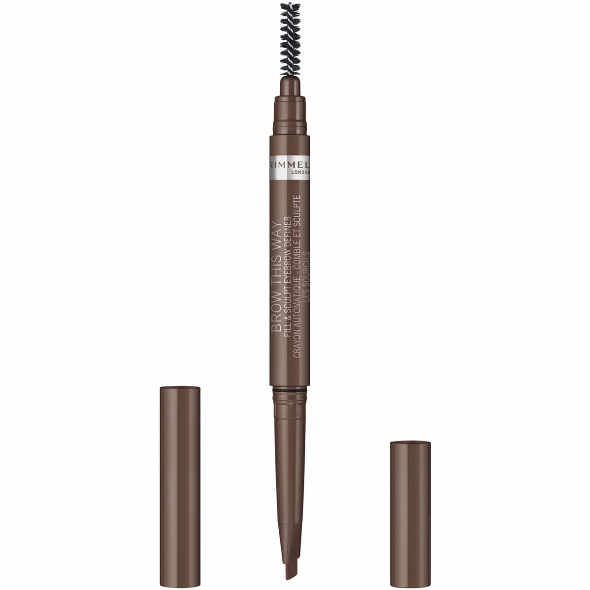 Brow This Way Fill & Sculpt Eyebrow Definer, Double Ended Brow Pencil, Defines & Sculpts Brows, Vegan Formula 100% Cruelty-Free