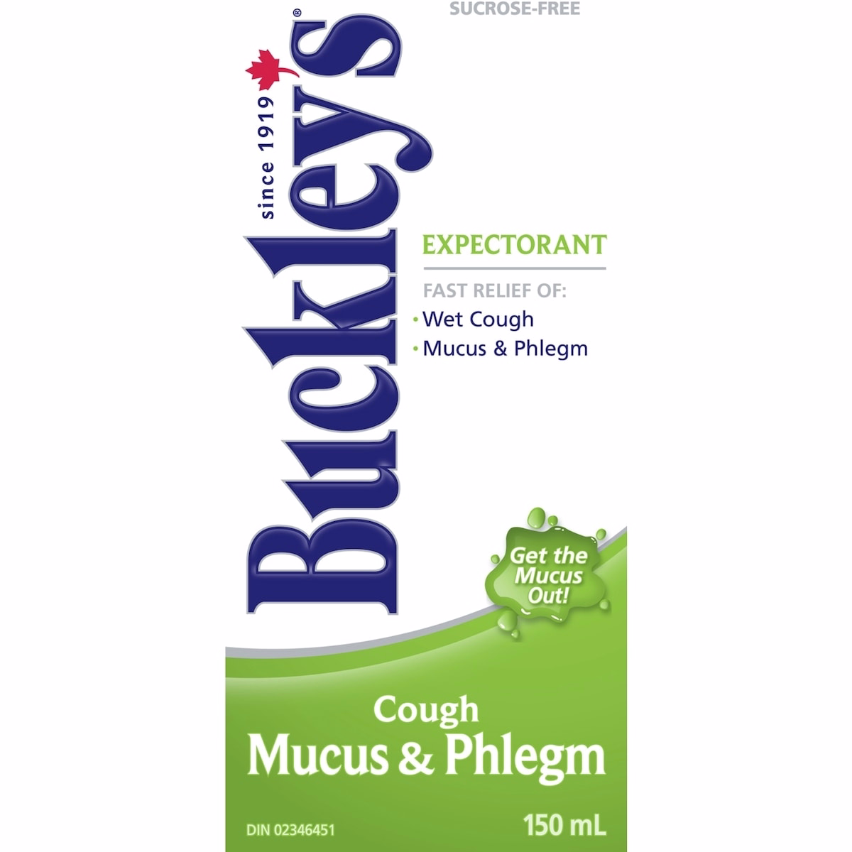 Buckley's® Mucus & Phlegm Expectorant Cough Syrup Sucrose-Free 150mL Buckley's® Mucus & Phlegm Expectorant Cough Syrup Sucrose-Free 150mL