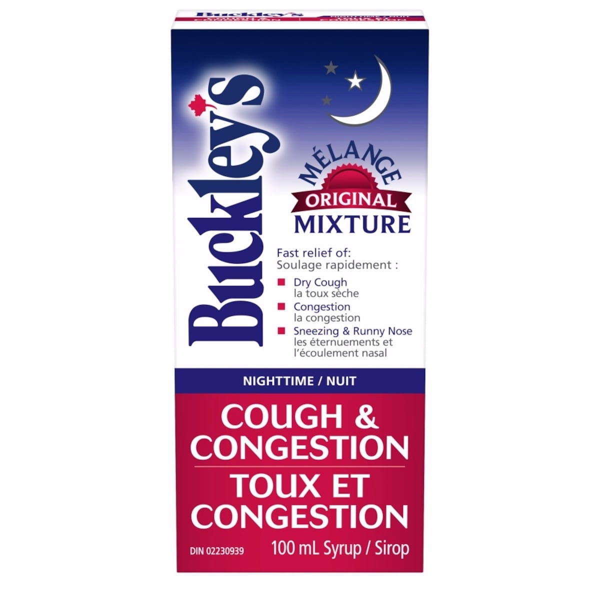 Buckley’s Original Mixture Nighttime - 100ml