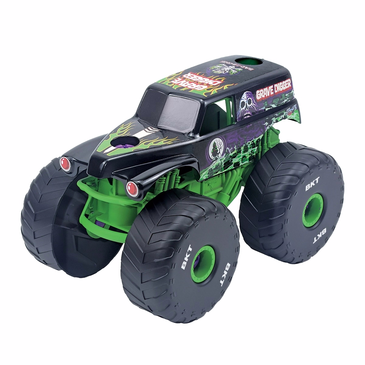 ビルド＆リビルド トラック Grave Digger, 1:18スケール