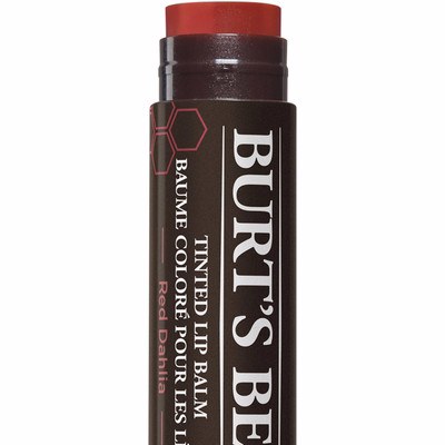 Burt's Bees 100% Natural Tinted Lip Balm, Red Dahlia With Shea Butter & Botanical Waxes - 1 Tube Burt's Bees 100% Natural Tinted Lip Balm, Red Dahlia With Shea Butter & Botanical Waxes - 1 Tube