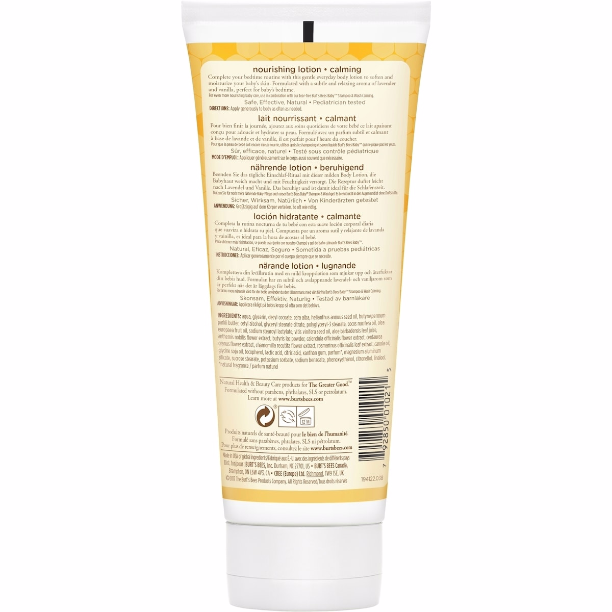 Burt’s Bees 아기용 진정 보습 로션, 170 g