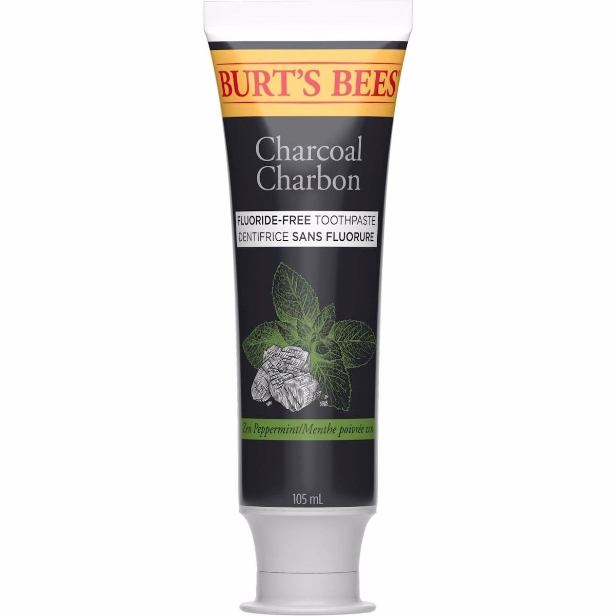Burt’s Bees Dentifrice Sans Fluorure Charbon Zen Menthe