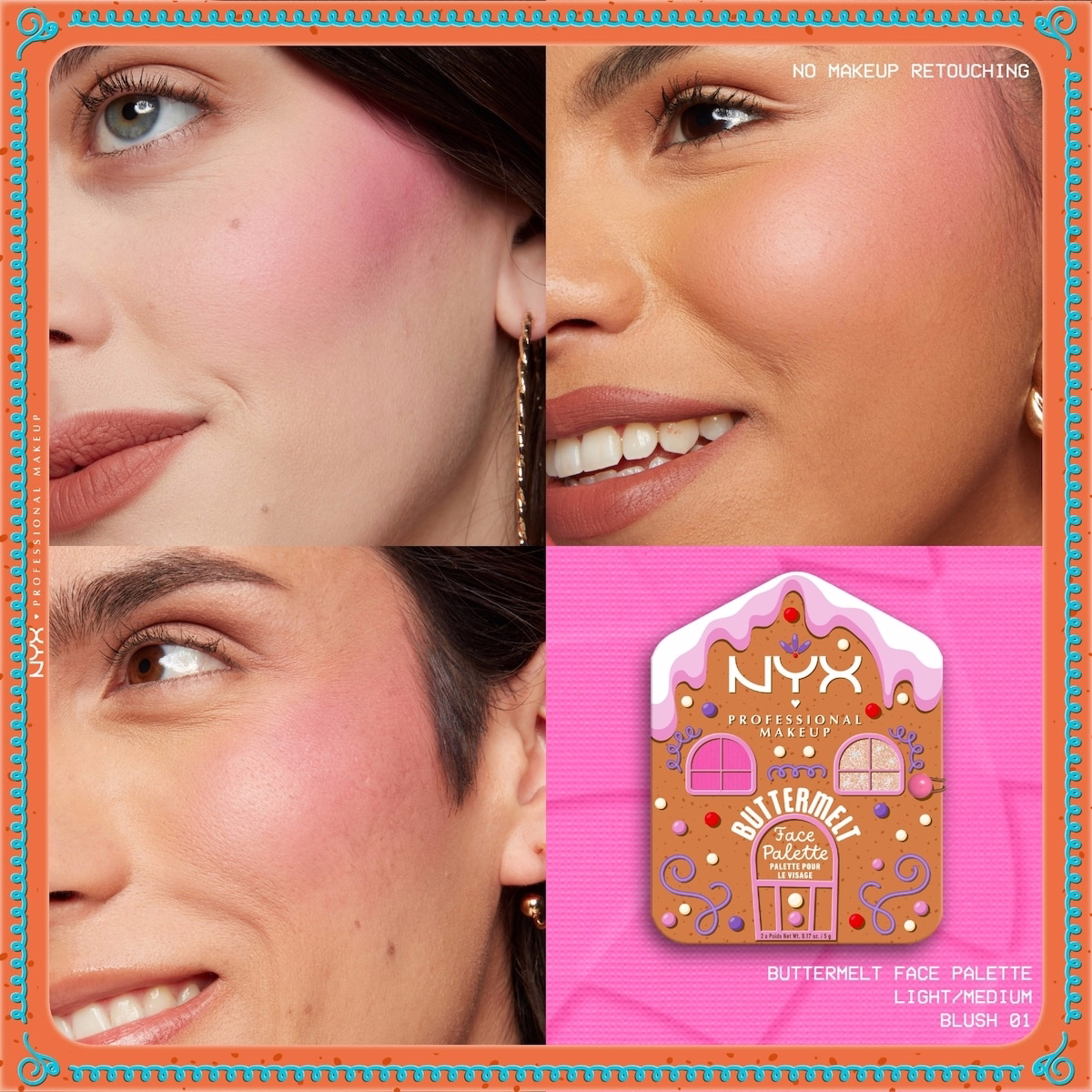 Buttermelt Face Palette Blush Highlighter Duo Buttermelt Face Palette Blush Highlighter Duo