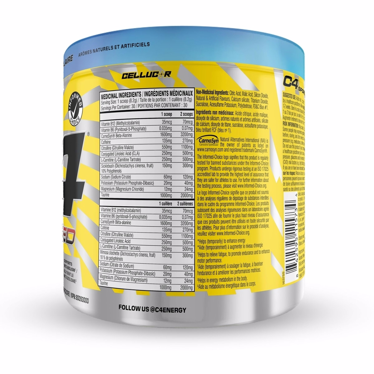C4 Ripped Sport Pre-Workout