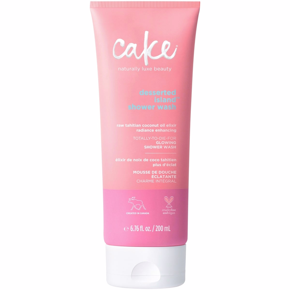 Cake Beauty Desserted Island Glowing Shower Wash