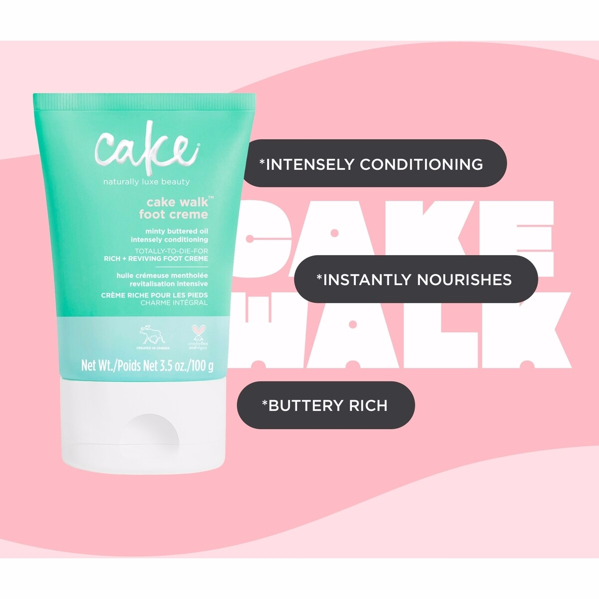 Cake Cakewalk® Foot Pretty Cream Cake Cakewalk® Foot Pretty Cream