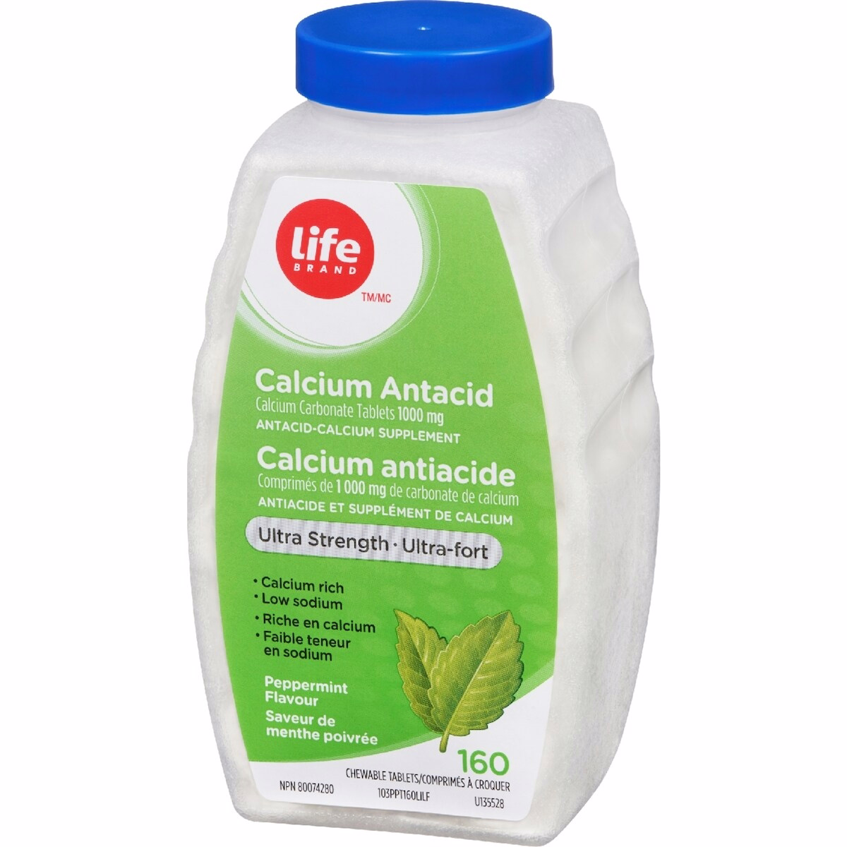 Calcium Antacid Ultra Strength Peppermint 160 Calcium Antacid Ultra Strength Peppermint 160
