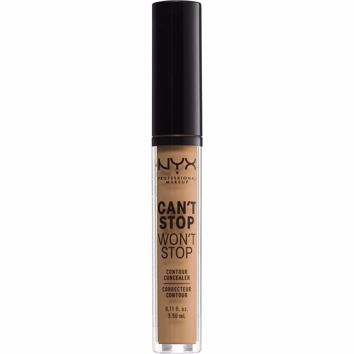 Can't Stop Won't Stop Contour Concealer, 24h Full Coverage Matte Finish