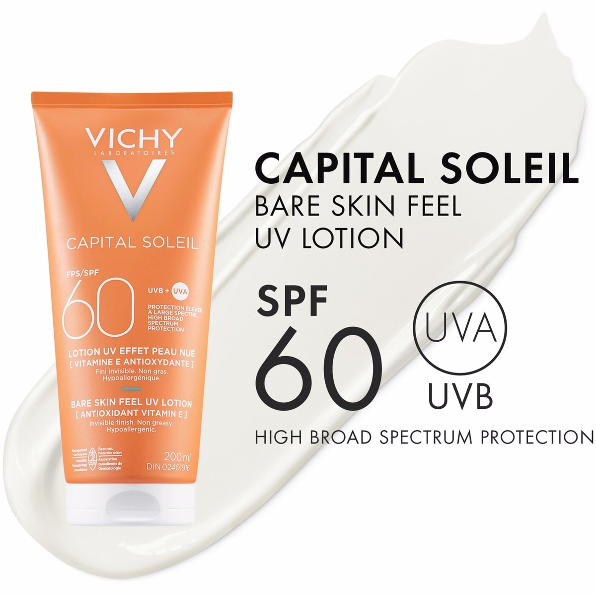 Capital Soleil Bare Skin Face & Body Sunscreen Lotion SPF 60