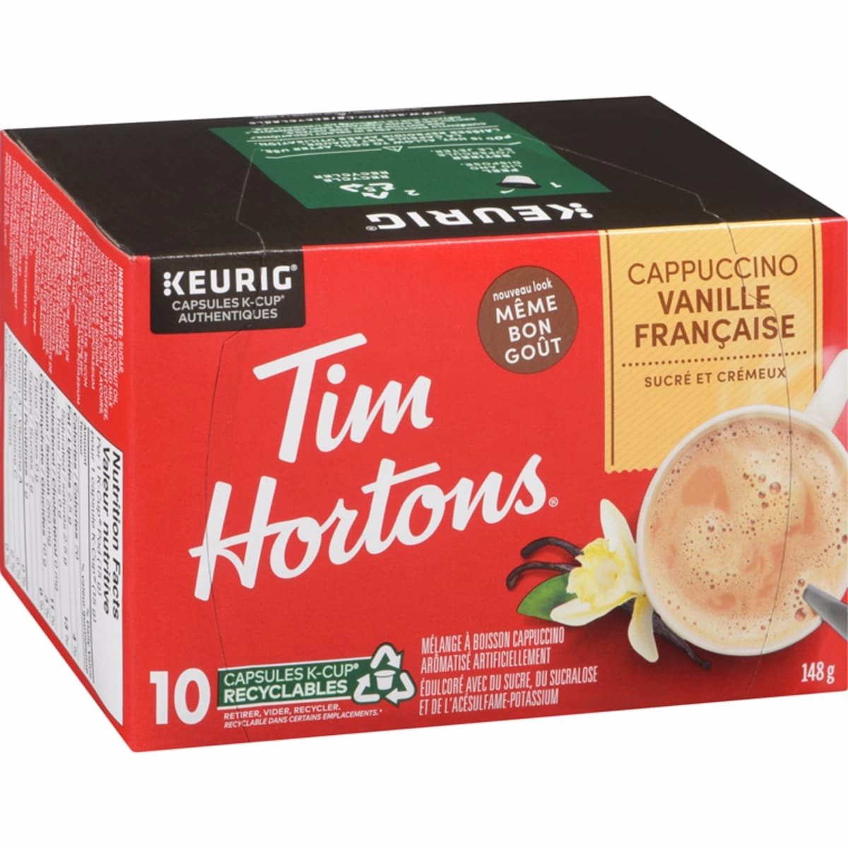 카푸치노 음료 믹스 프렌치 바닐라 카푸치노 음료 믹스 프렌치 바닐라