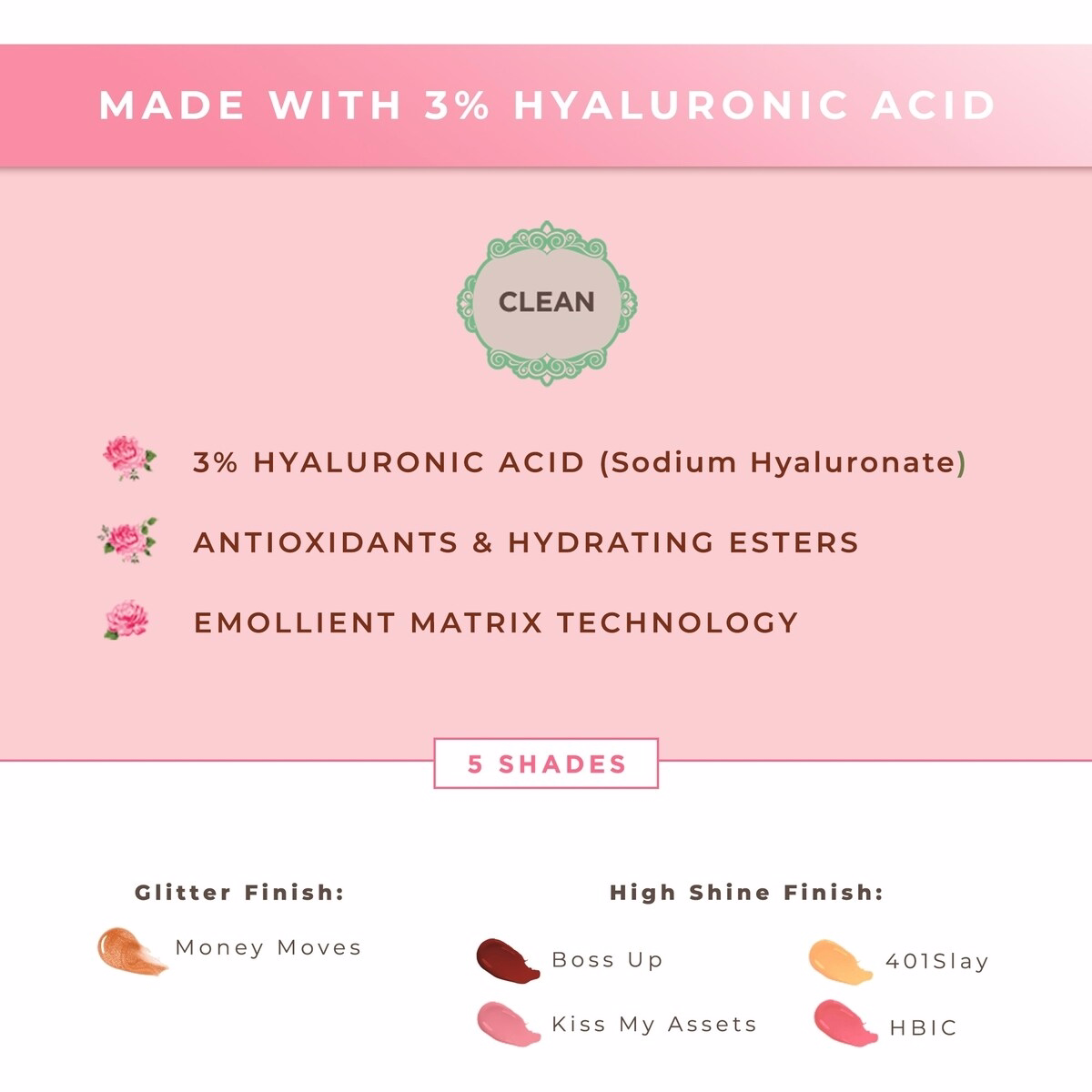 CEO of Lip Gloss: HBIC (Rosy Pink) CEO of Lip Gloss: HBIC (Rosy Pink)