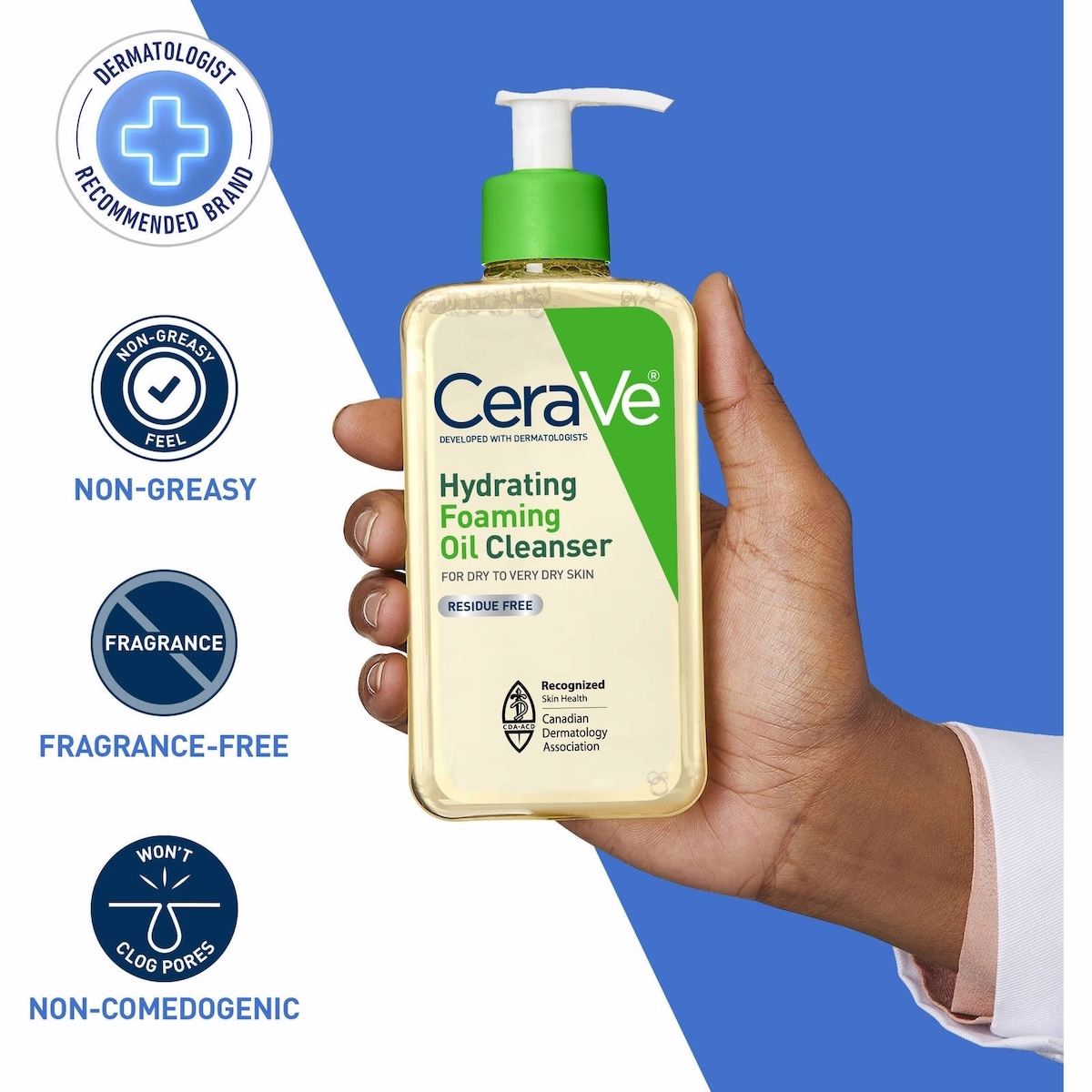CeraVe Hydrating Foaming Oil Cleanser CeraVe Hydrating Foaming Oil Cleanser
