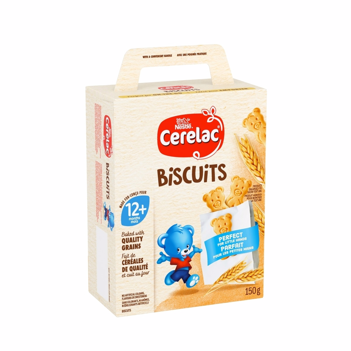 Cerelac ビスケット、軽いバター風味、1歳以上
