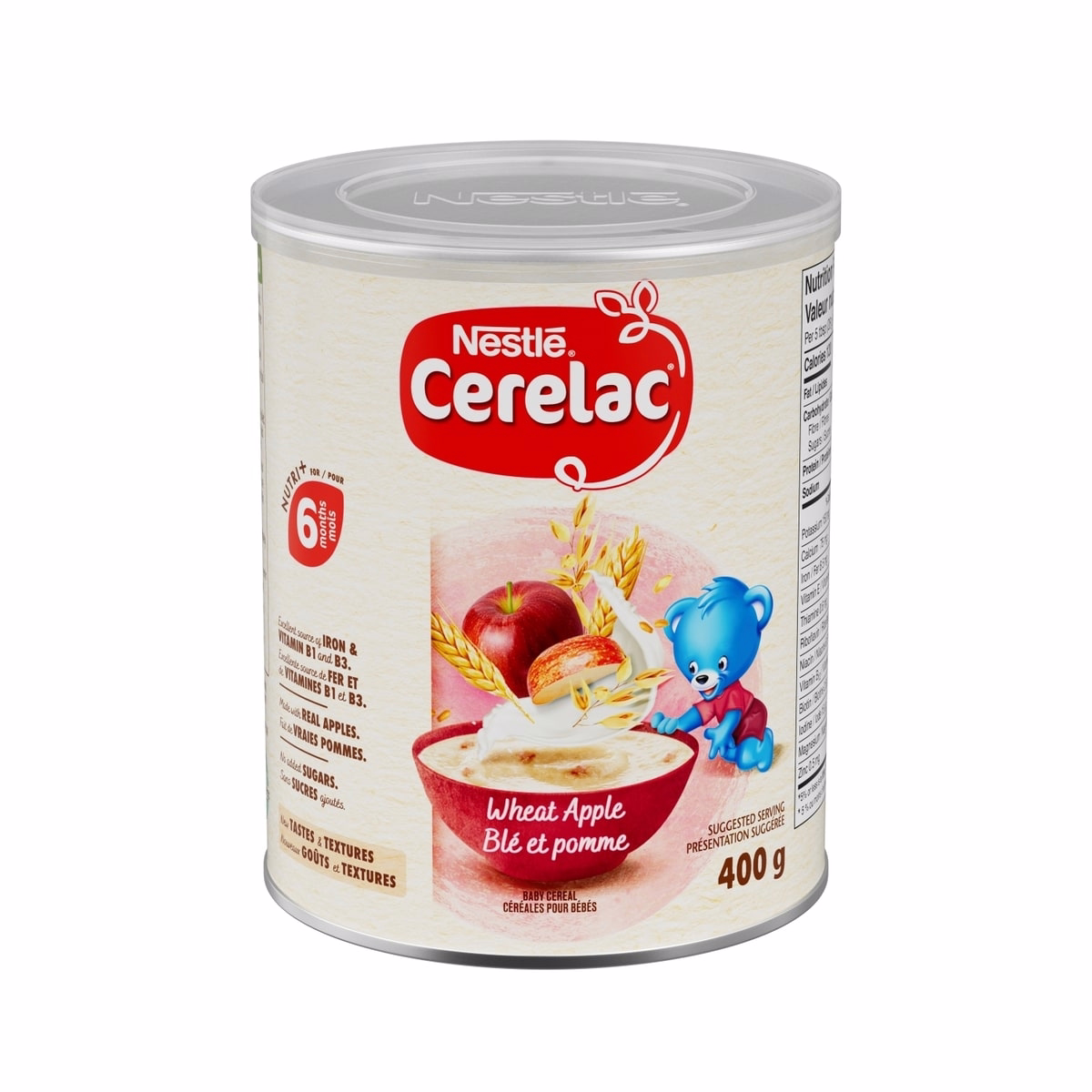 Cerelac Wheat Apple Baby Cereal, 6 Months & Up