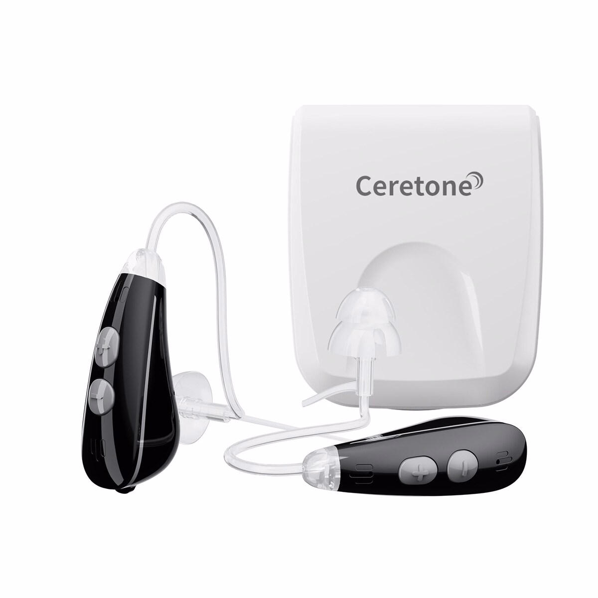 Ceretone Nexus Behind-the-Ear (BTE) Hearing  Aids - A13 Battery Operated, 6-Level Volume Control, 4 Preset Programs