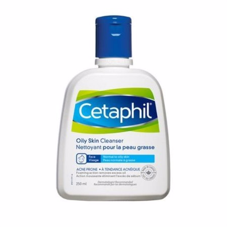 Cetaphil Oily Skin Cleanser, Gentle Foaming Daily Face Wash for Sensitive, Acne Prone, Combination to Oily Skin 250.0 ML BLUE