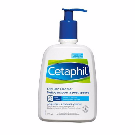 Cetaphil Oily Skin Cleanser / Gentle Foaming Daily Facial Cleanser / Ideal Face Wash for Sensitive, Combination to Oily