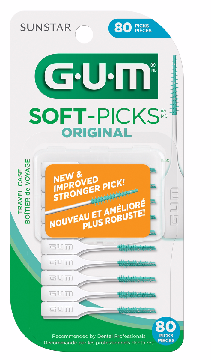 Characteristics GUM Soft-Picks Original - 80 CT