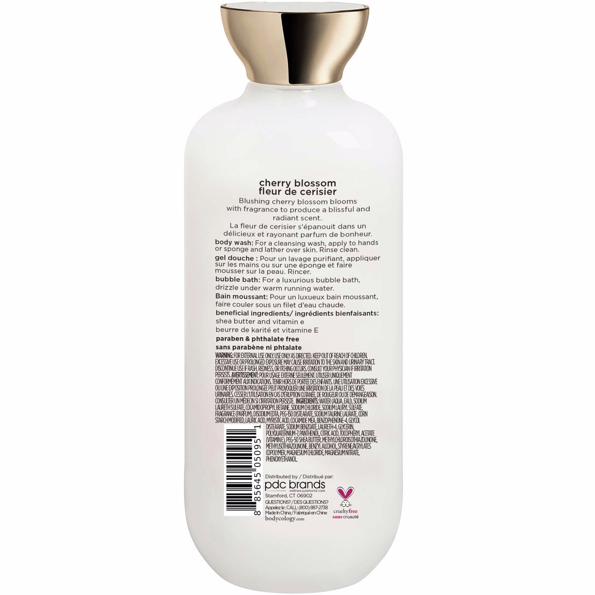 Cherry Blossom 2-in-1 Body Wash and Bubble Bath