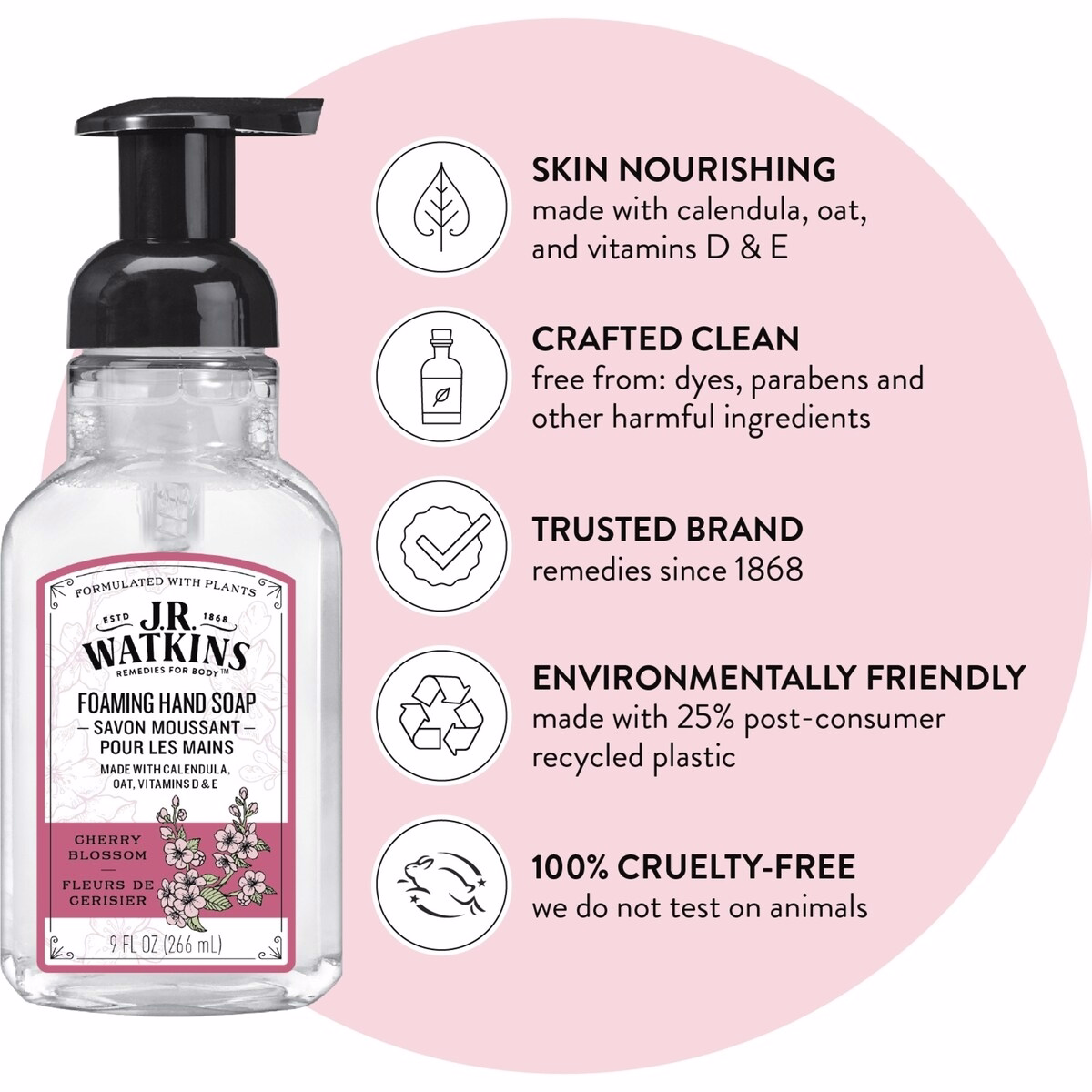 Cherry Blossom Foaming Hand Soap