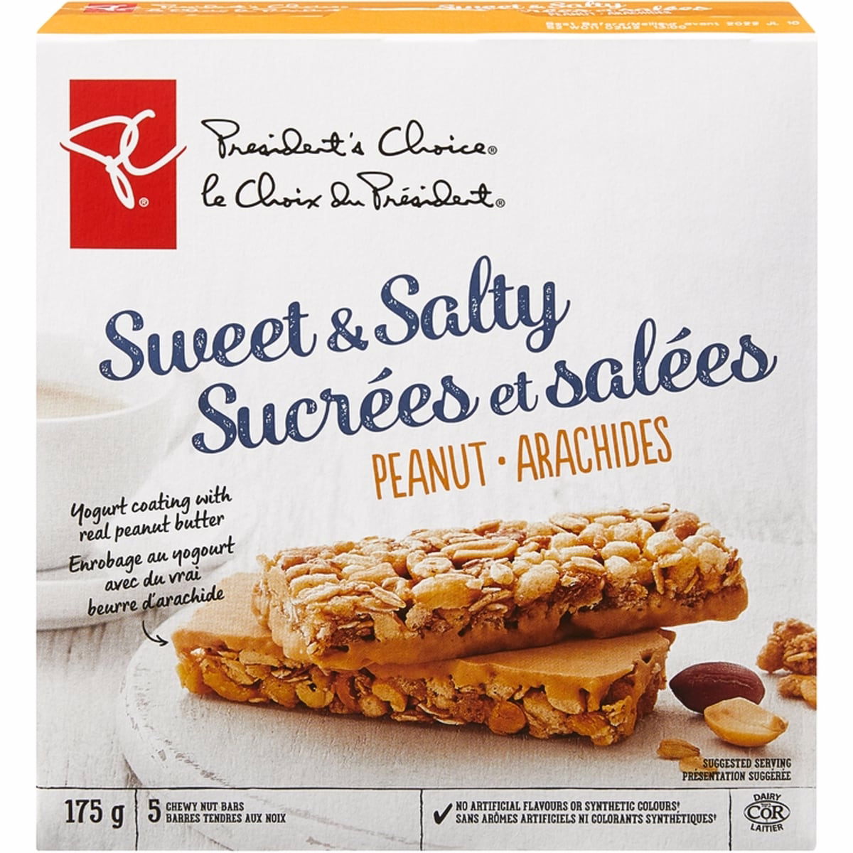 Chewy Nut Bars Sweet & Salty Peanut