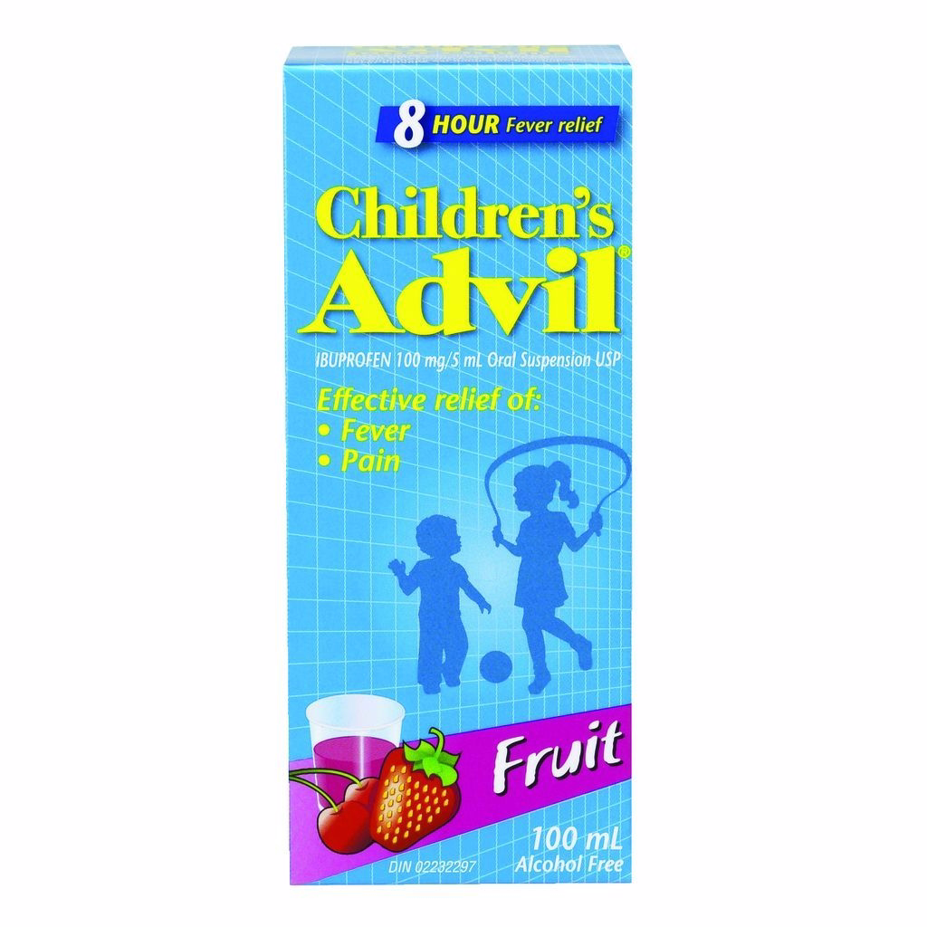 Children's Advil Suspension Fruit 100 Ml