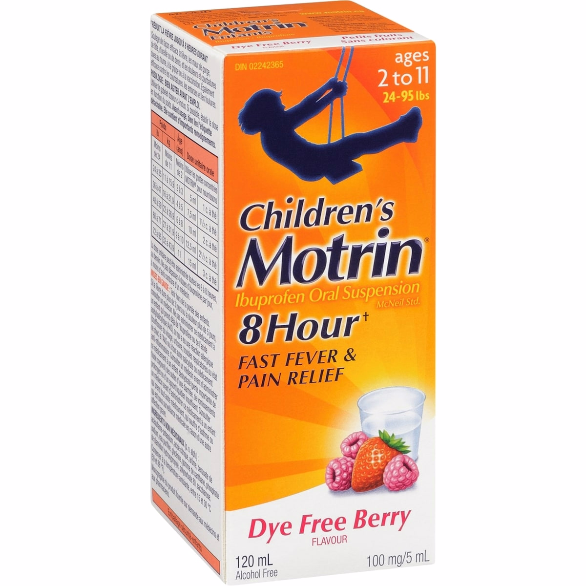 Children's Liquid Pain Relief, Ibuprofen, Berry Flavour