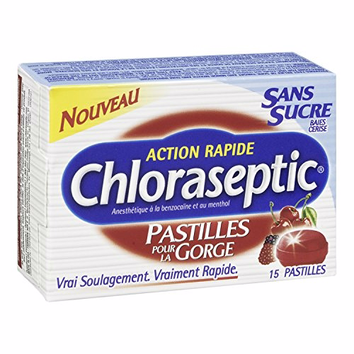 Chloraseptic Fast Acting Pain Relief Sugar Free Sore Throat Lozenge