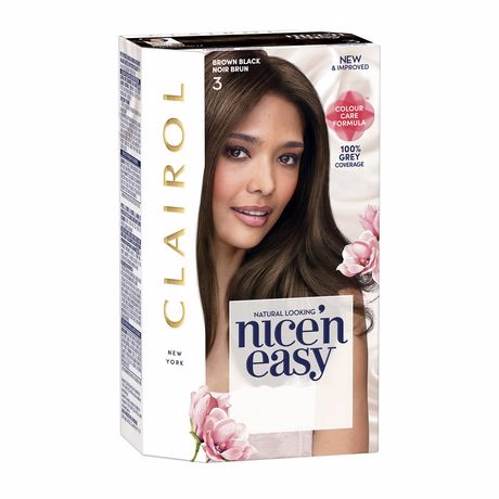 Clairol Nice'n Easy 永久髮色 - 棕黑