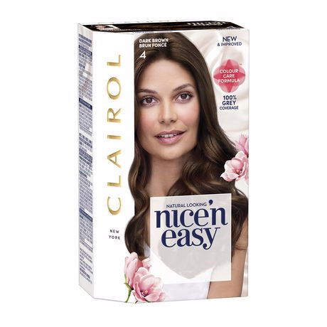 Clairol Nice'n Easy 永久染毛剤 - ダークブラウン