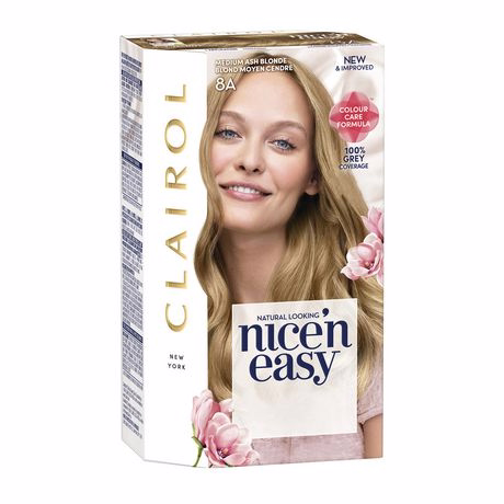 Clairol ナイスン イージー パーマネント ヘアカラー - ミディアム アッシュ ブロンド
