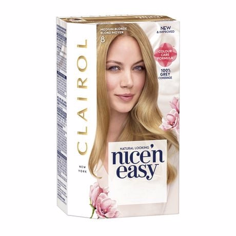 Clairol Nice'n Easy 永久ヘアカラー - ミディアムブロンド