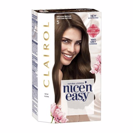 Clairol Nice'n Easy Permanent Hair Color - Medium Brown