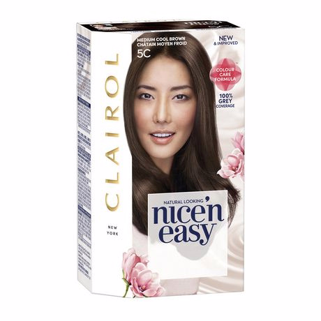 Clairol Nice'n Easy Permanent Hair Color - Medium Cool Brown