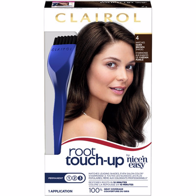 Clairol 根元リタッチ パーマネント ヘアカラー - ダークブラウン