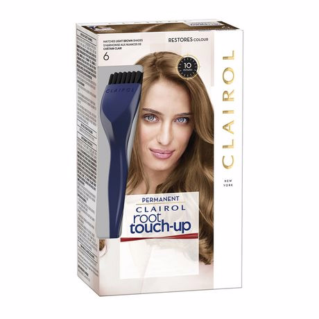 Clairol ルートタッチアップ 永久ヘアカラー - ライトブラウン