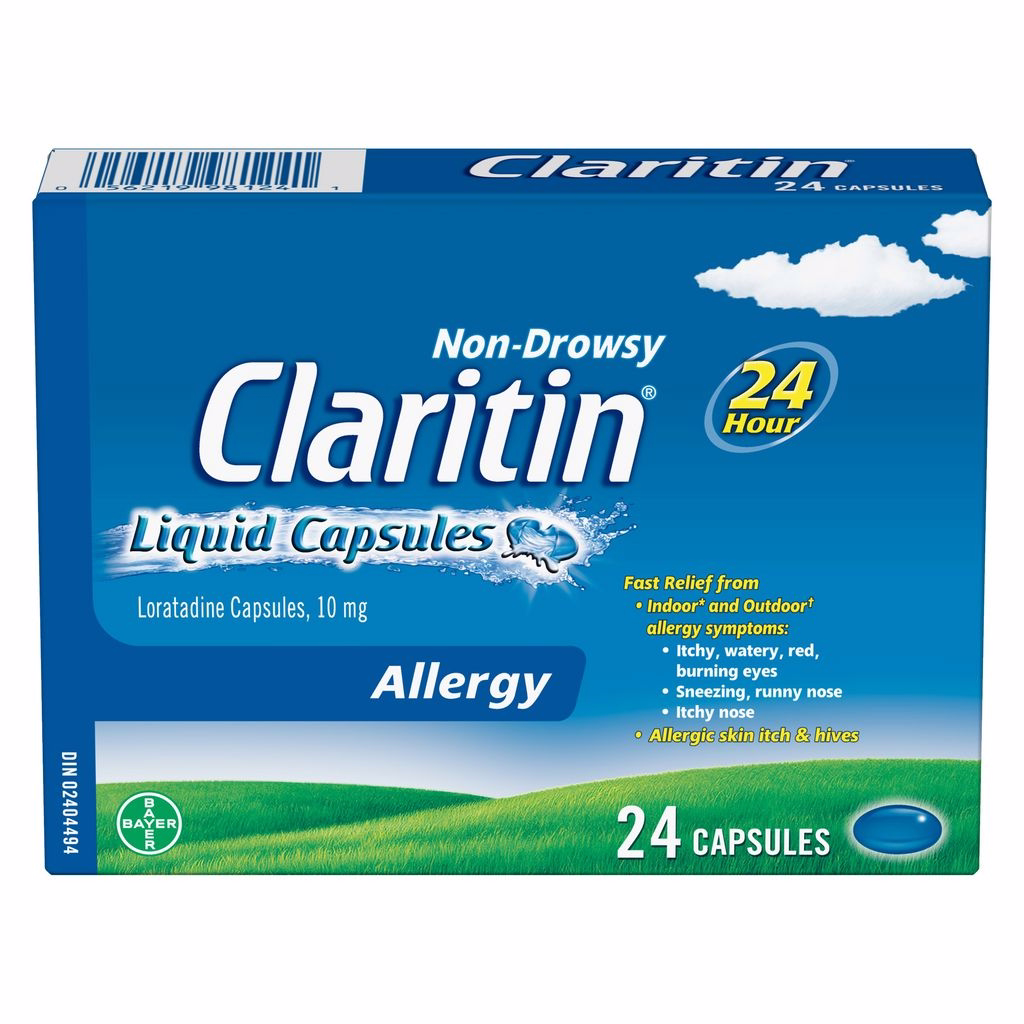 Claritin Liquid Capsules, 24 Hour Non-drowsy, Allergy Relief
