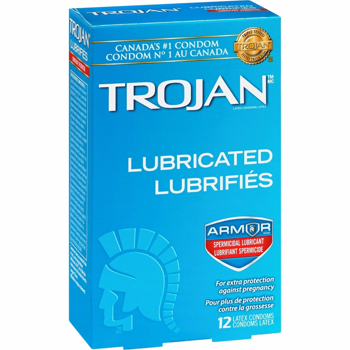 Classic Lubricated Condoms, With Spermicidal Lubricant