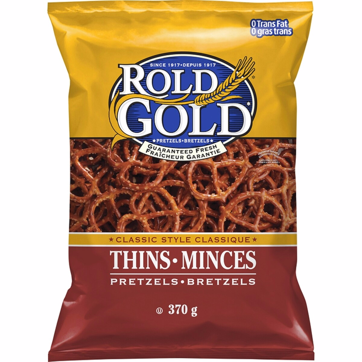 Classic Style Thins Pretzels 370g
