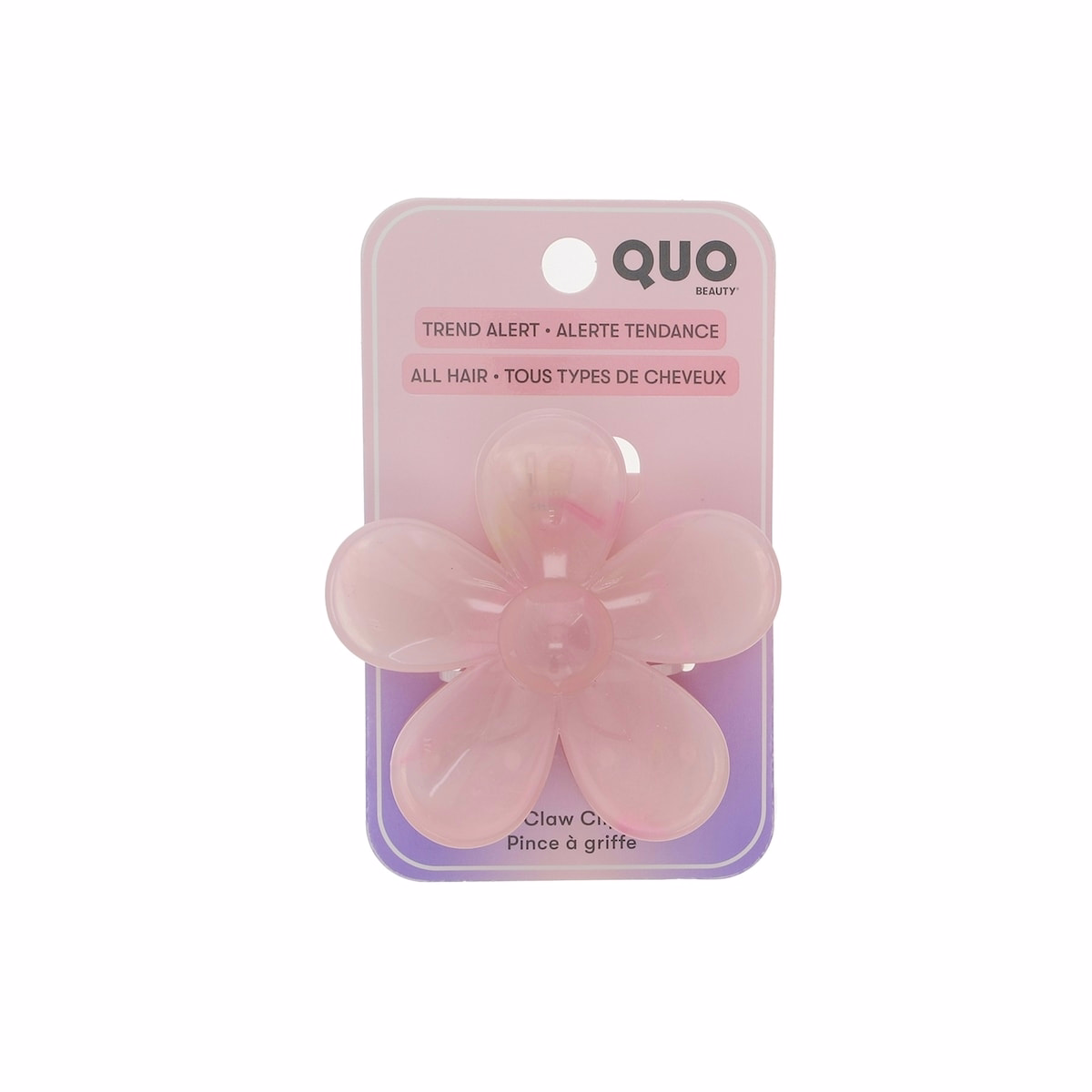 クロークリップ フラワーピンク