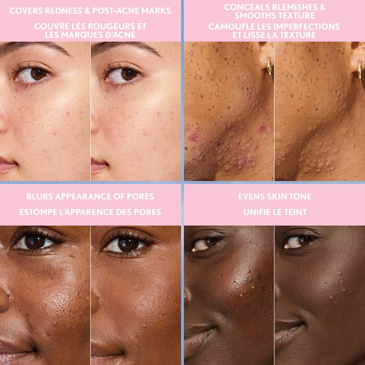 Clean Fresh Blurring Skin Tint, Liquid Foundation, Soft Matte Finish, Smooths, Brightens, Blurs Pores, Mineral Sunscreen, Vegan Formula Clean Fresh Blurring Skin Tint, Liquid Foundation, Soft Matte Finish, Smooths, Brightens, Blurs Pores, Mineral Sunscreen, Vegan Formula