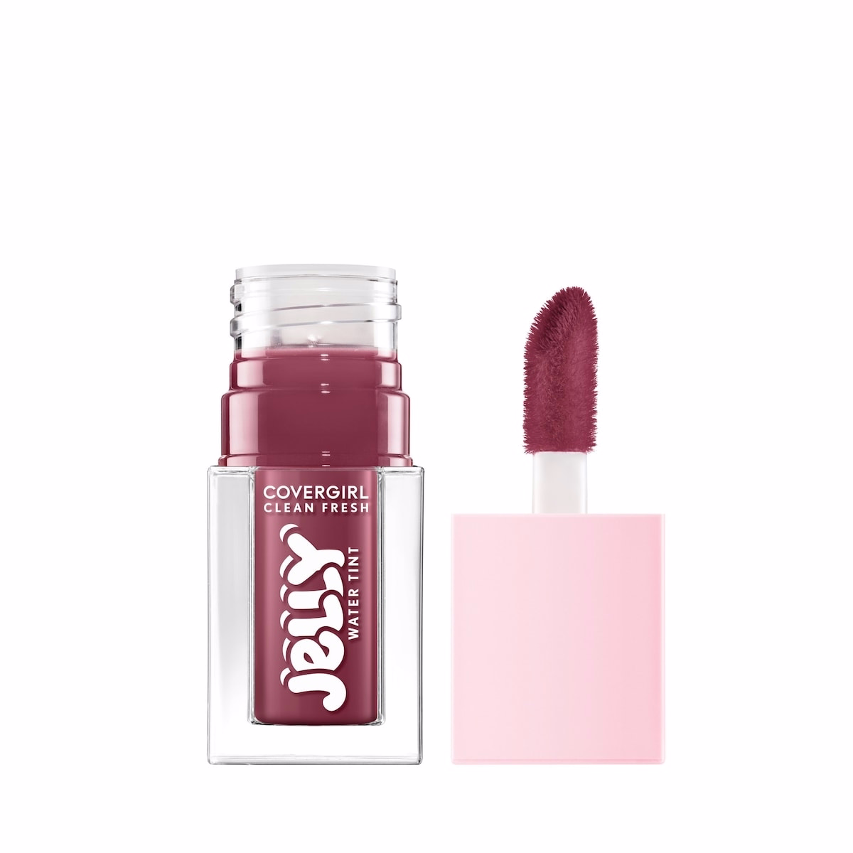 Clean Fresh Jelly Water Tint, 60 Berry Wiggle, Lip & Cheek Color