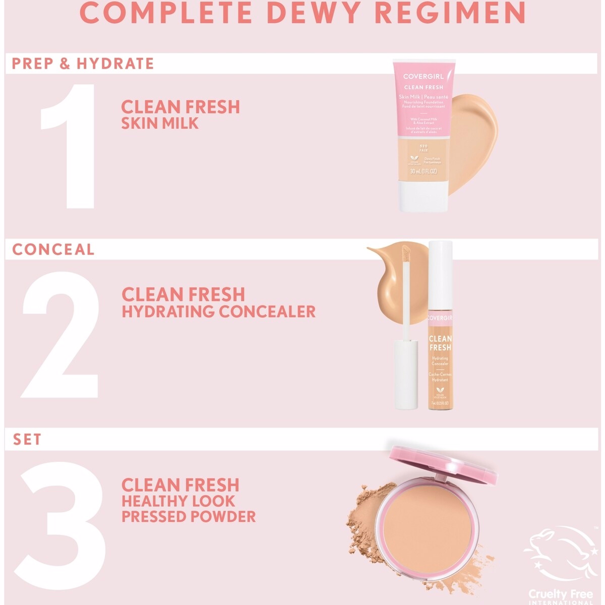 Clean Fresh Pressed Powder