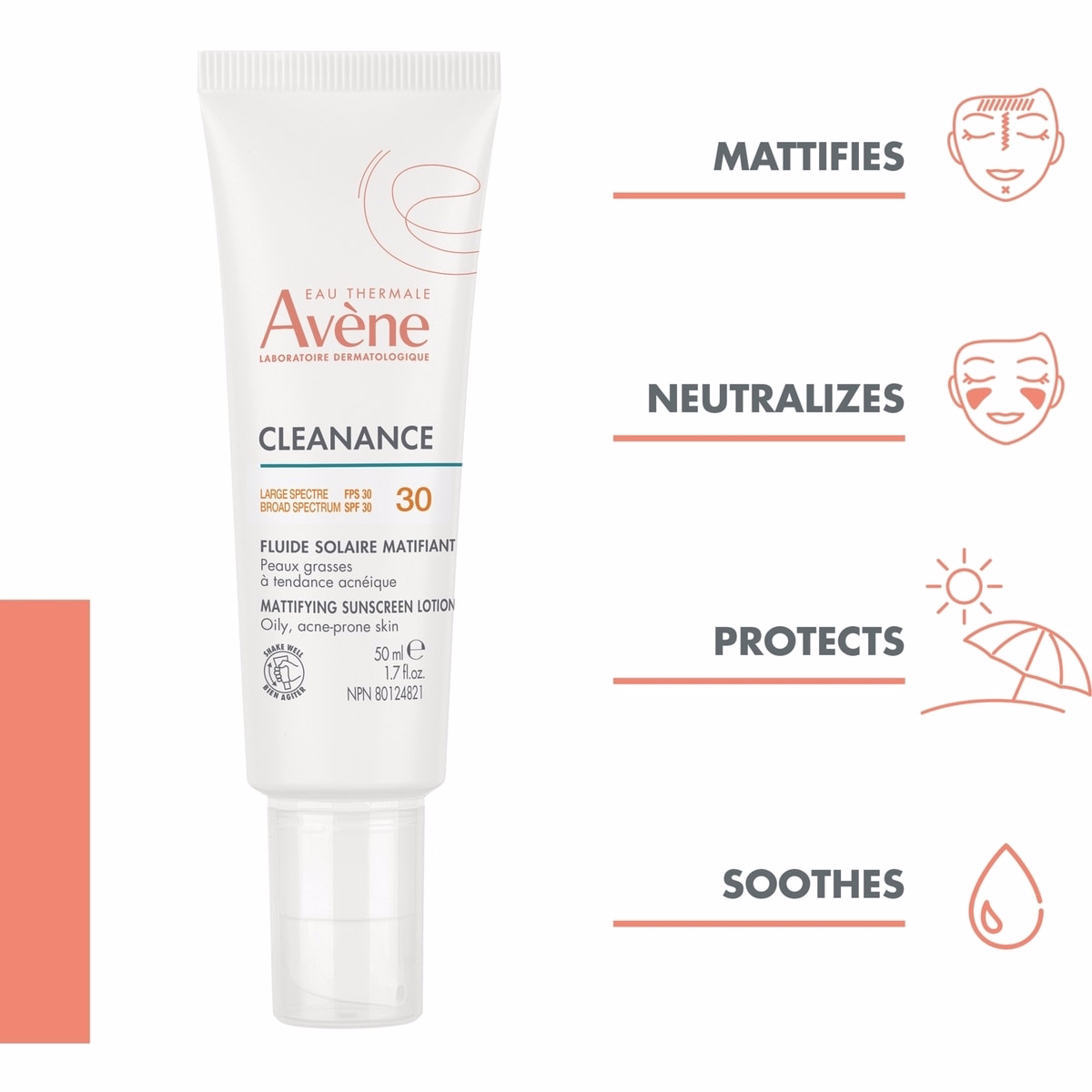 Cleanance SPF 30 Mattifying Sunscreen lotion